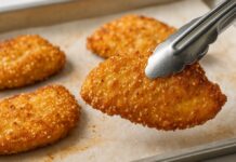Le secret du schnitzel parfait au four : la méthode simple qui transforme tout en croquant irrésistible