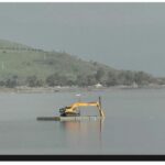 Documenté sur le lac : que fait cette « radeau-plateforme » mystérieuse au cœur de la mer de Galilée ?
