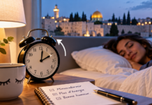 Changement d’heure en Israël : comment préparer votre corps et dormir sereinement