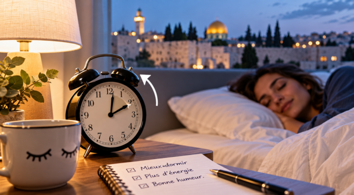 Changement d’heure en Israël : comment préparer votre corps et dormir sereinement