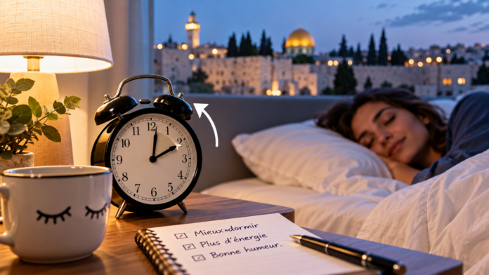 Routine sommeil et changement d’heure